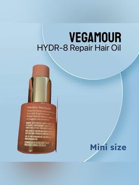 🇬🇧🆕NWOB VEGAMOUR |MINI| Clean & lightweight HYDR-8 Repair Hair Oil